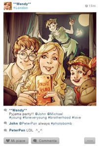 Cosa succederebbe se i personaggi Disney avessero un account Instagram?